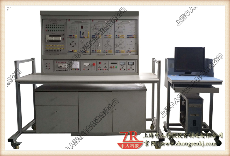 可編程控制器、觸摸屏、變頻器、綜合實訓裝置